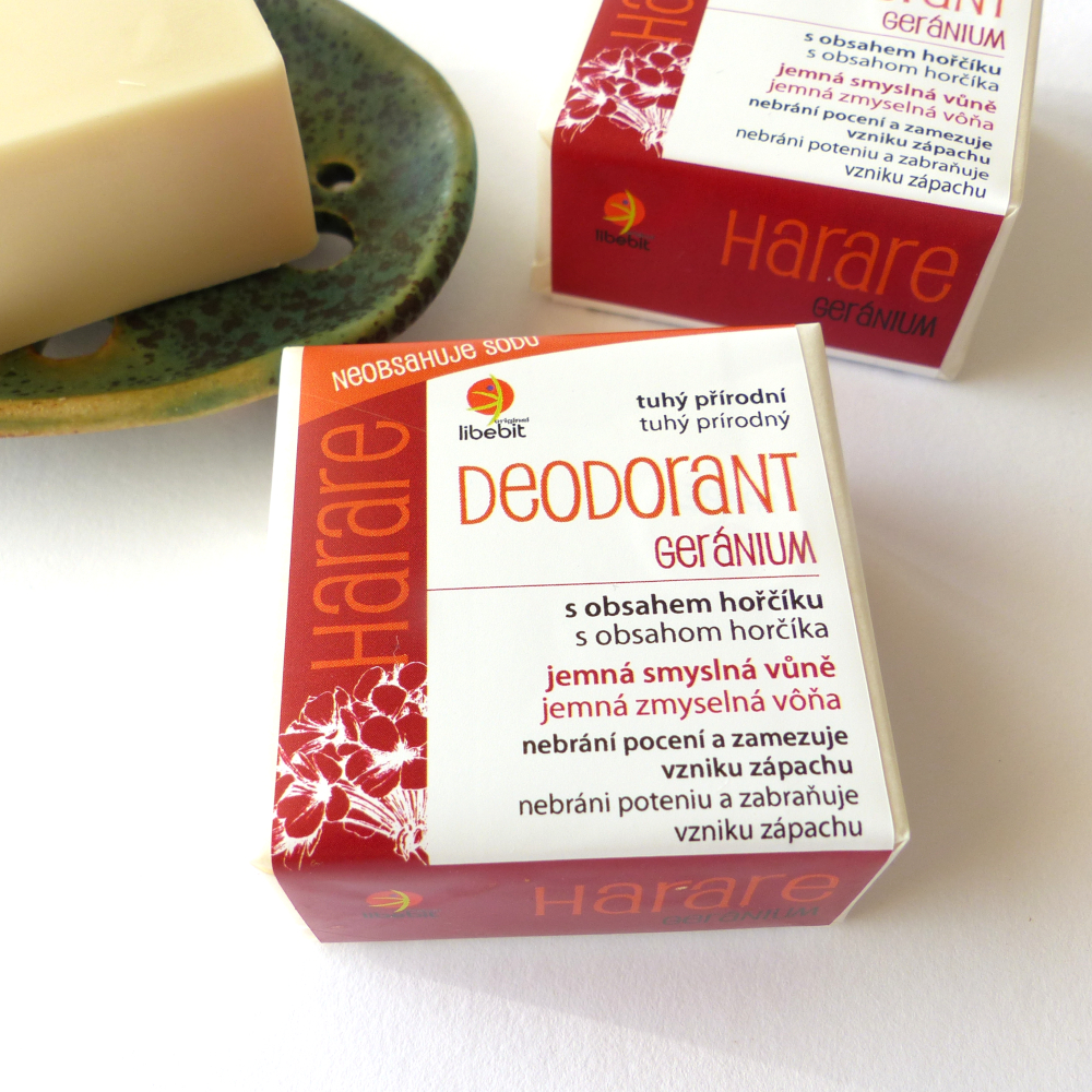 Tuhý přírodní deodorant HARARE