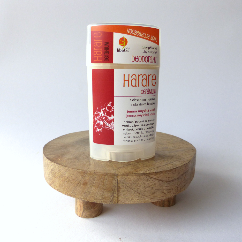 Tuhý přírodní deodorant HARARE klasik
