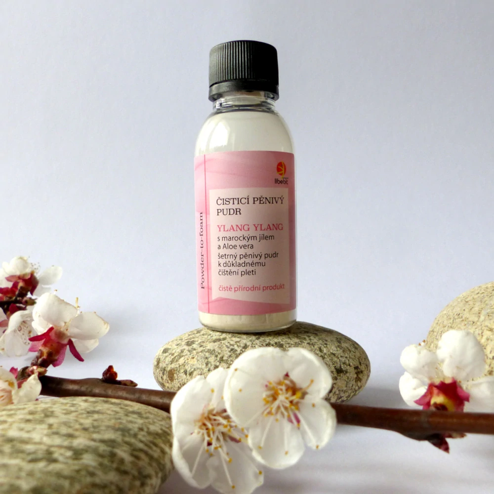 libebit pěnivý čisticí pudr YLANG YLAN mini