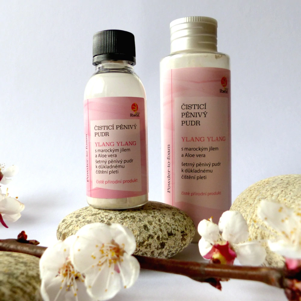 libebit pěnivý čisticí pudr YLANG YLAN mini