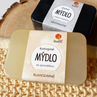 Blahodárné konopné mýdlo se syrovátkou